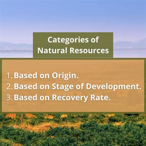 What Are The Types Of Natural Resources Earth Reminder