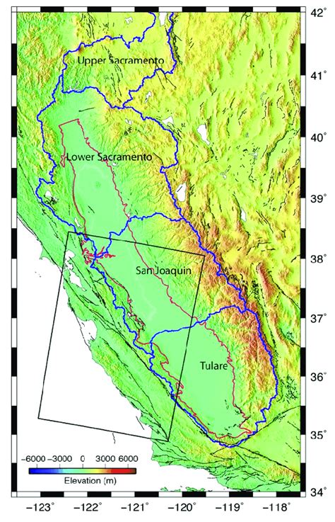 Central Valley Map