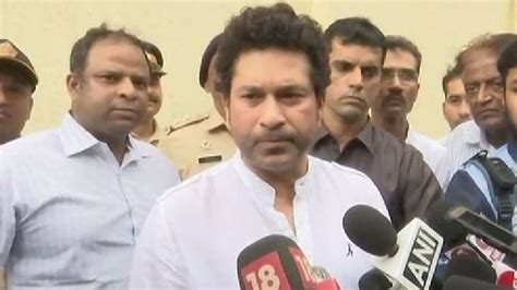 Former Indian Cricketer Sachin Tendulkar Lodges Police Complaint At