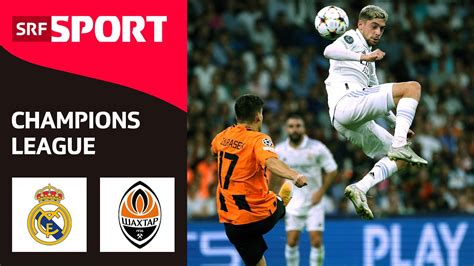 Real Madrid Schachtar Donezk Highlights Champions League