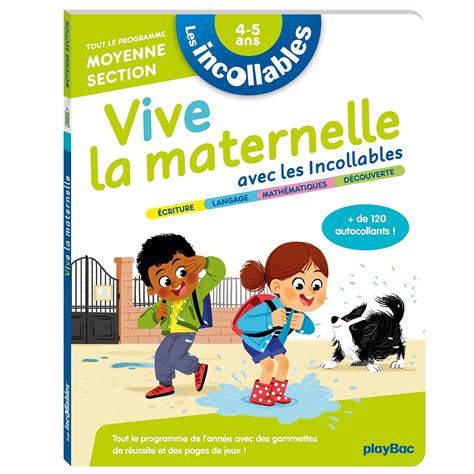 Les Incollables Vive La Maternelle Avec Les Incollables Moyenne