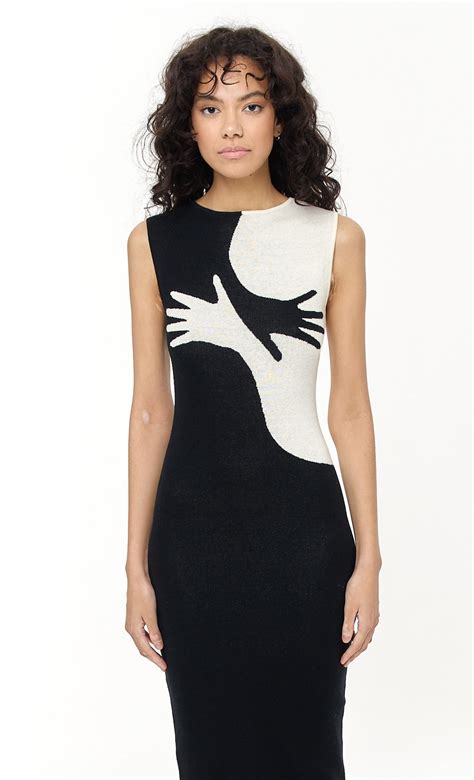 Hansey Knit Midi Dress – Another Girl