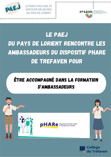 Rencontre Avec Les Ambassadeurs Du Dispositif Phare