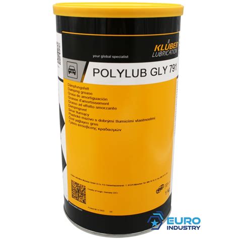 Klüber POLYLUB GLY 791 Synthetisches Spezialschmierfett 1kg Dose online