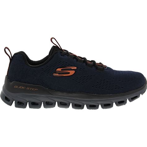 Skechers Glide Step Fasten Up Mens Running Shoes Rogans Shoes