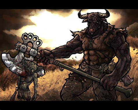 Minotaur Barbarian That I Had The Chance To Bring To Life More Info