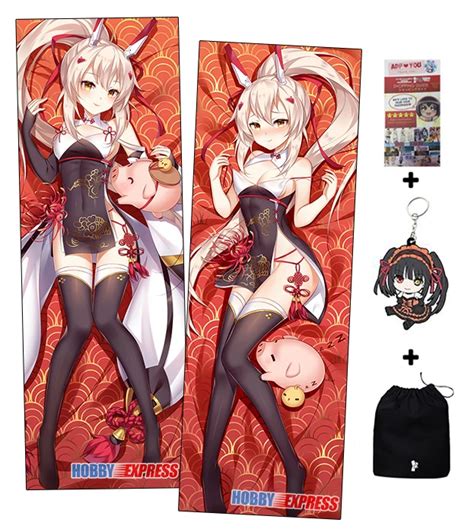 Hobby Express Ayanami Azur Lane Dakimakura Otaku japonés Waifu funda de