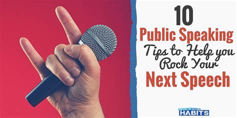 Public Speaking Tips For Your Next Speech