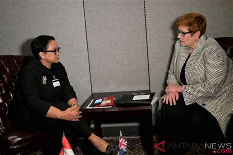 Menlu RI Lakukan Pertemuan Bilateral Dengan Menlu Australia ANTARA News