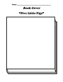 “Five Little Pigs” Book Cover Worksheet by Northeast Education | TPT