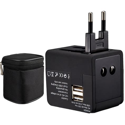 Adaptador De Enchufe Universal Internacional Para Viaje Mundial