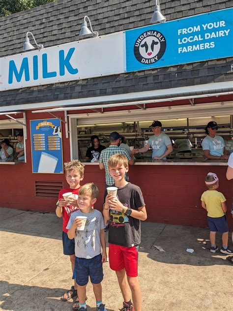 Had To Get All You Can Drink Milk At The Fair Right Away Flickr