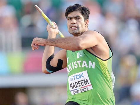 Javelin Star Arshad Nadeem Eyes Olympic Glory