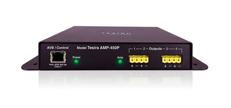 Потолочные микрофоны Biamp Tesira TCM и усилители Biamp AMP-450P
