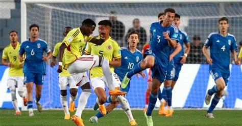 Colombia Cay Ante Italia Y Se Despidi Del Mundial Sub Quind O