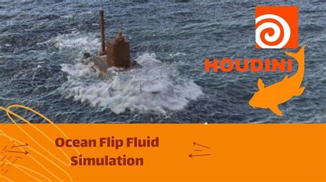 Ocean Flip Fluid Simulation In Houdini Beginner Tutorial File