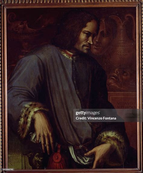 Portrait Of Lorenzo The Magnificent By Giorgio Vasari News Photo