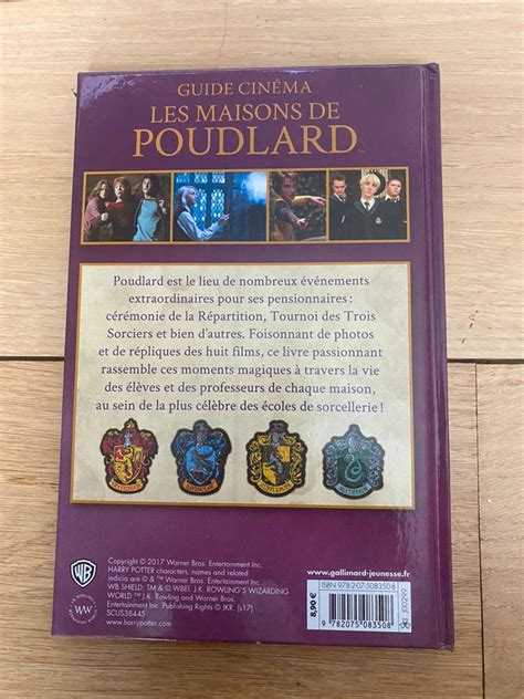 Livre Poudlard Harry Potter Vinted