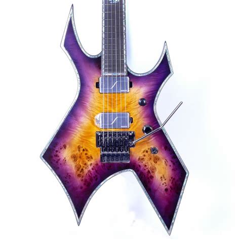 B C Rich Warlock Extreme Exotic With Floyd Rose Purple Haze Live Louder