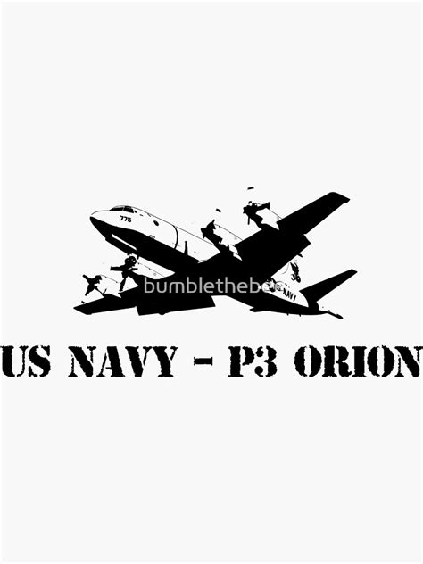 "P3 ORION stencil" Sticker by bumblethebee | Redbubble