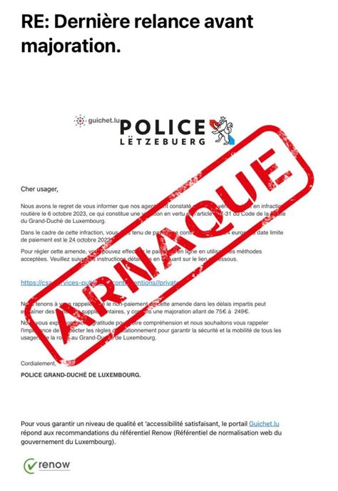 Arnaque Par E Mail Au Nom De La Police Ou D Europol Pr Vention