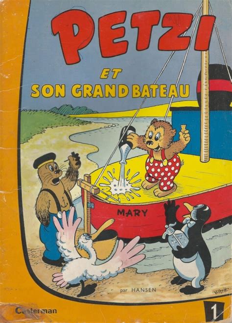 Petzi 1958 1984 Tome 01 Petzi Et Son Grand Bateau Livraddict