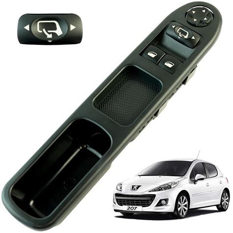 Starkit Performance Bouton Leve Vitre Compatible Pour Peugeot