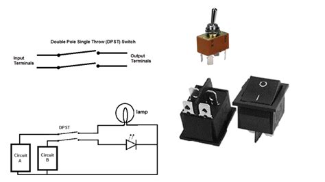 Single Pole Single Throw Switch Schematic What Position Is A