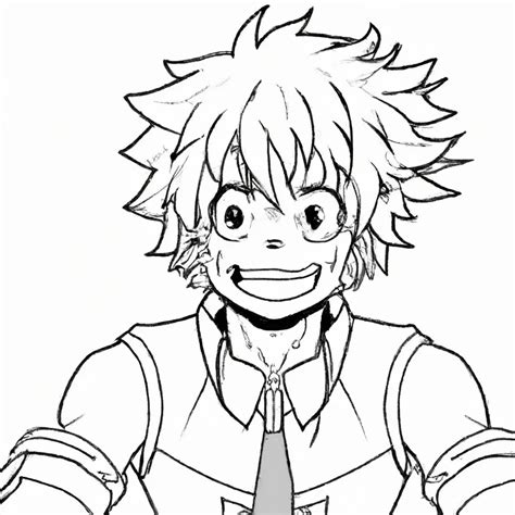 Desenhos De Izuku Midoriya Para Imprimir E Colorir The Best Porn