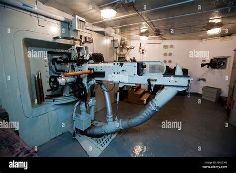 Anti Tank Gun Vz Gauge Mm Gunnery Room Interior Fort Mo S