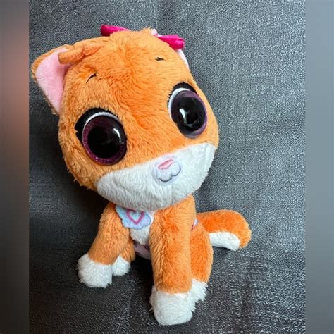 Disney | Toys | Disney Junior Tots Mia The Kitten Plush 6 Orange ...