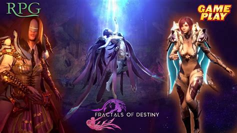 FRACTALS OF DESTINY Gameplay PC Steam Hybrid RPG With A Epic Story Game