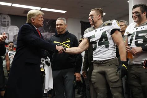 Trump Attends Army Navy Game Delivers Big News