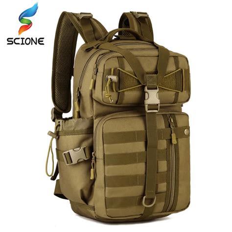 Mochila masculina 3p esportiva tática impermeável militar de ombro