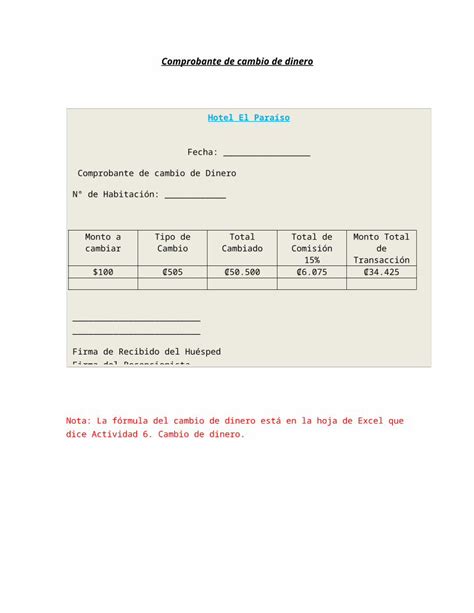 DOCX Comprobante De Cambio De Dinero DOKUMEN TIPS