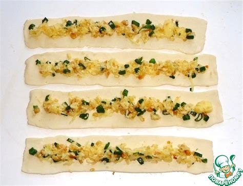 Хрустящие палочки с начинкой – кулинарный рецепт