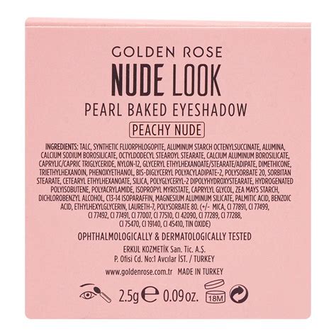 Purchase Golden Rose Nude Look Face Baked Blusher Peachy Nude Online