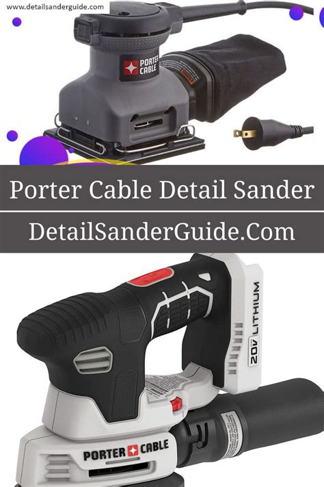 Porter cable detail sander – Artofit