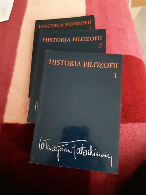 Historia Filozofii Tatarkiewicz Komplet Szczecin Kup Teraz Na