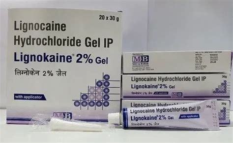 Lignocaine Hydrochloride Gel For Commercial At Rs 110 Box In Nagpur