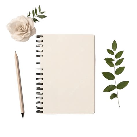 Flat Lay Arrangement Of Empty Notebook Journal With Pen Valentine S Day