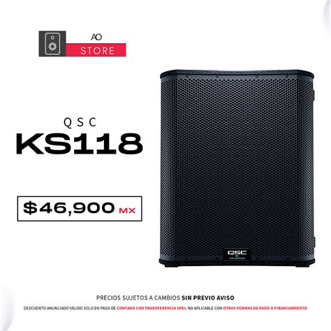 Qsc Ks118 Subwoofer Activo