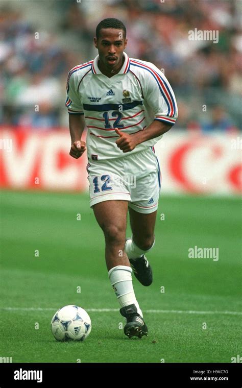 THIERRY HENRY FRANCE 16 June 1998 Stock Photo - Alamy