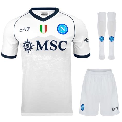 Maillot Match Naples Ext Rieur Foot Dealer Maillots Naples