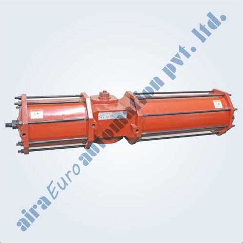 Carbon Steel Single Acting Pneumatic Rotary Scotch Yoke Actuator At