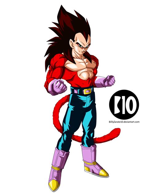 Vegeta Ssj4 Dbgt Dokkan Battle Render By Billyzar On Deviantart