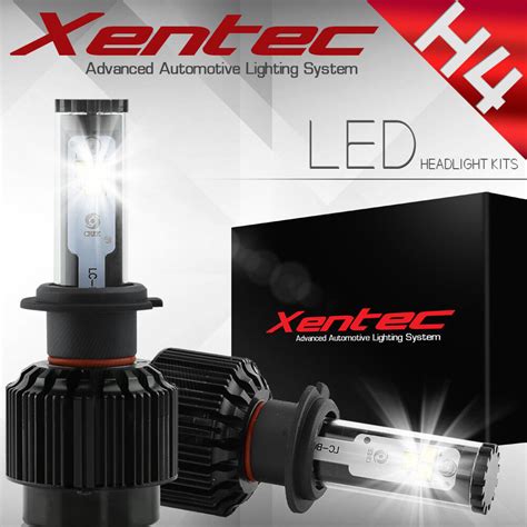 Xentec Led Headlight Kit 488w 48800lm H4 9003 6000k 2000 2016 Toyota