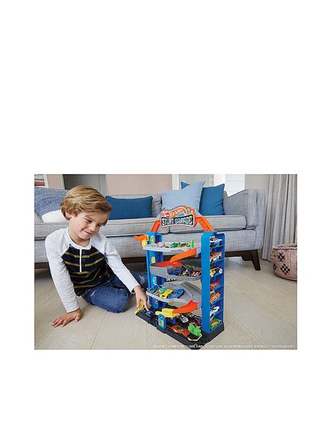 Hot Wheels City Stunt Garage Spielset Keine Farbe