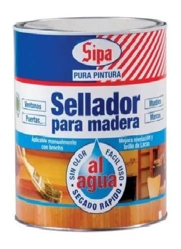 Sellador Para Madera Sipa Al Agua Galon Cuotas Sin Inter S