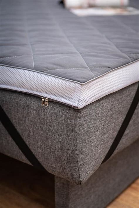 ᐉ Матрас-топпер тонкий Family Sleep Gray-White Rain 180х200 см • Купить ...